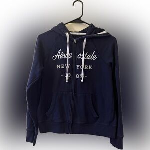 Aeropostale Kids Dark Blue Zip-Up Jacket